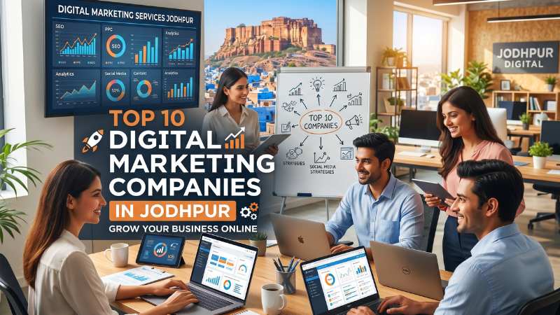 Top 10 Digital Marketing Companies in Jodhpur 2026 — HivePulse Media