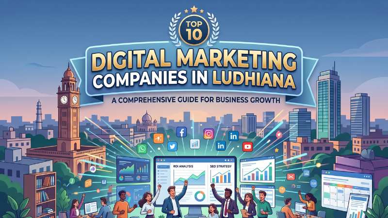 Top 10 Digital Marketing Companies Ludhiana