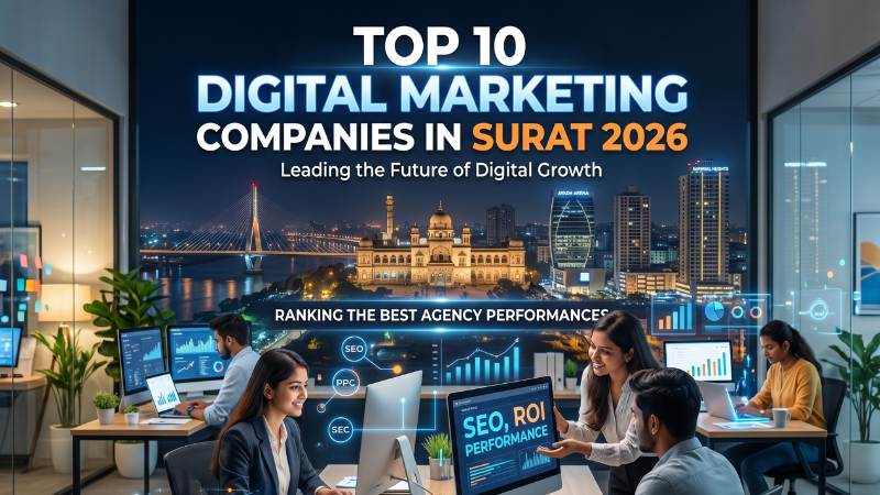 Top 10 Digital Marketing Companies Surat