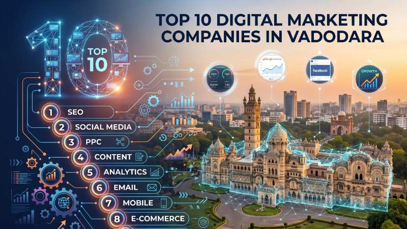 Top 10 Digital Marketing Companies Vadodara