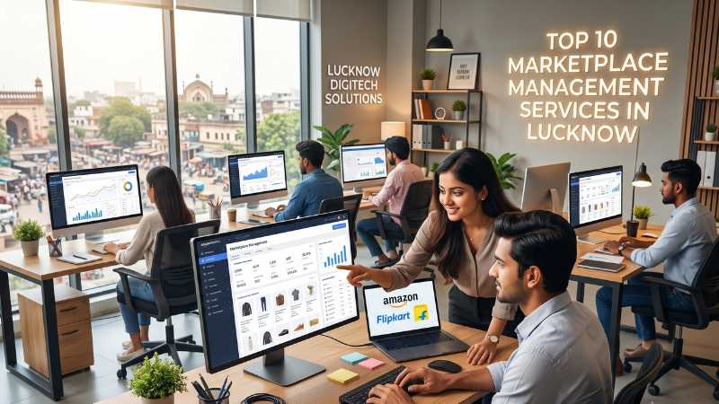 Top 10 Marketplace Management Services in Lucknow 2026 — HivePulse Media
