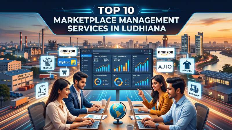 Top 10 Marketplace Management Services in Ludhiana 2026 — HivePulse Media