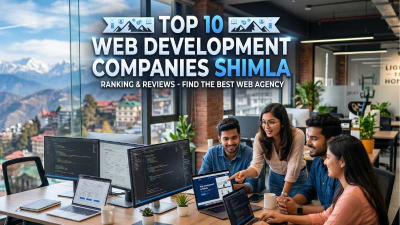 Top 10 Web Development Companies in Shimla