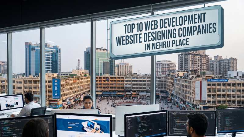 Top 10 Web Development Website Designing Companies in Nehru Place